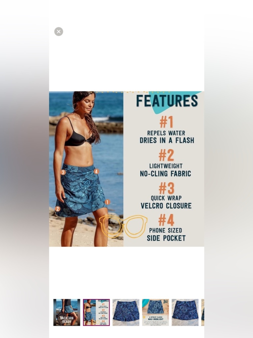Rip🌺Skirt Hawaii Women's Wrap Skirt 🌴🌊